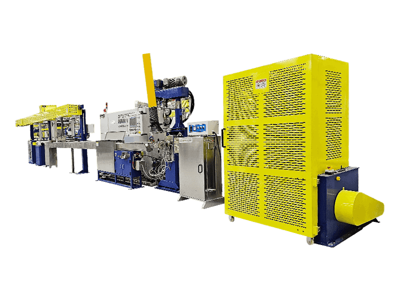 Teflon Wire Cable Faciens Equipment: FEP/PFA extrusionem lineae, Taping et Jacketing